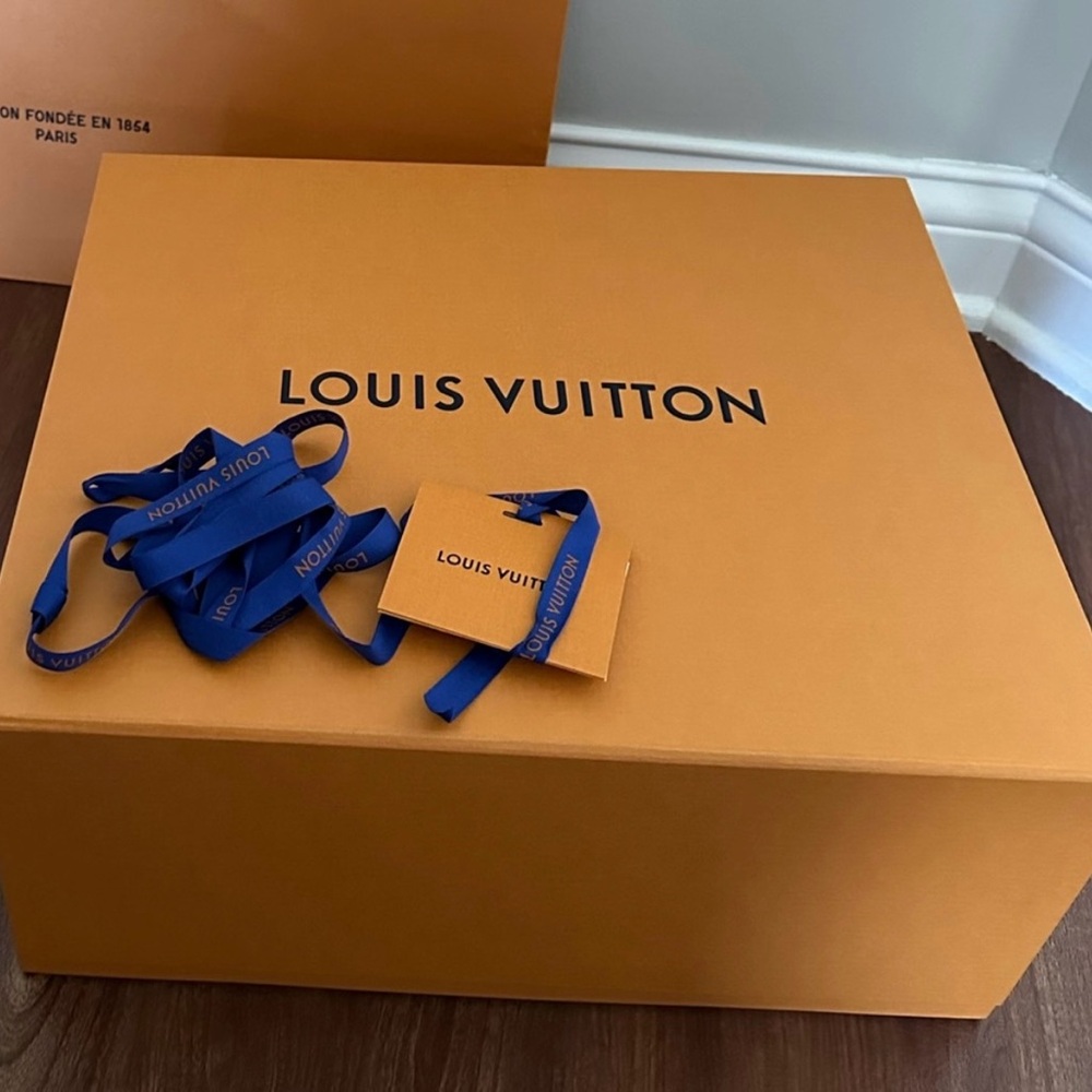 Louis Vuitton large gift box and bag
